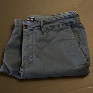 A&F Flat-Front Shorts